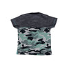 Teal And Navy Camo Stripe Tee BearCamp kids branded clothes Kidsbal boys boutique clothing boys fashion